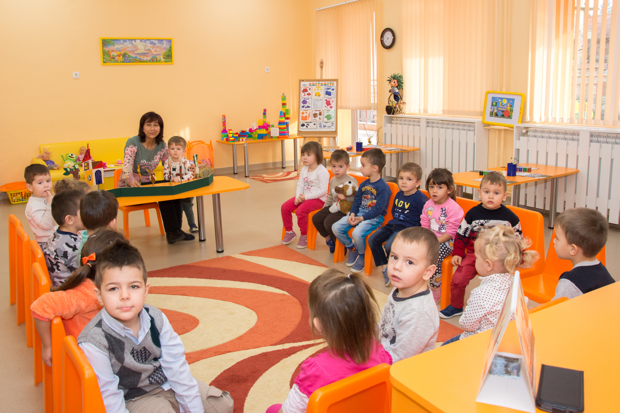 ДГ Райна Княгиня гр. Панагюрище - група Цветята на малката Ида