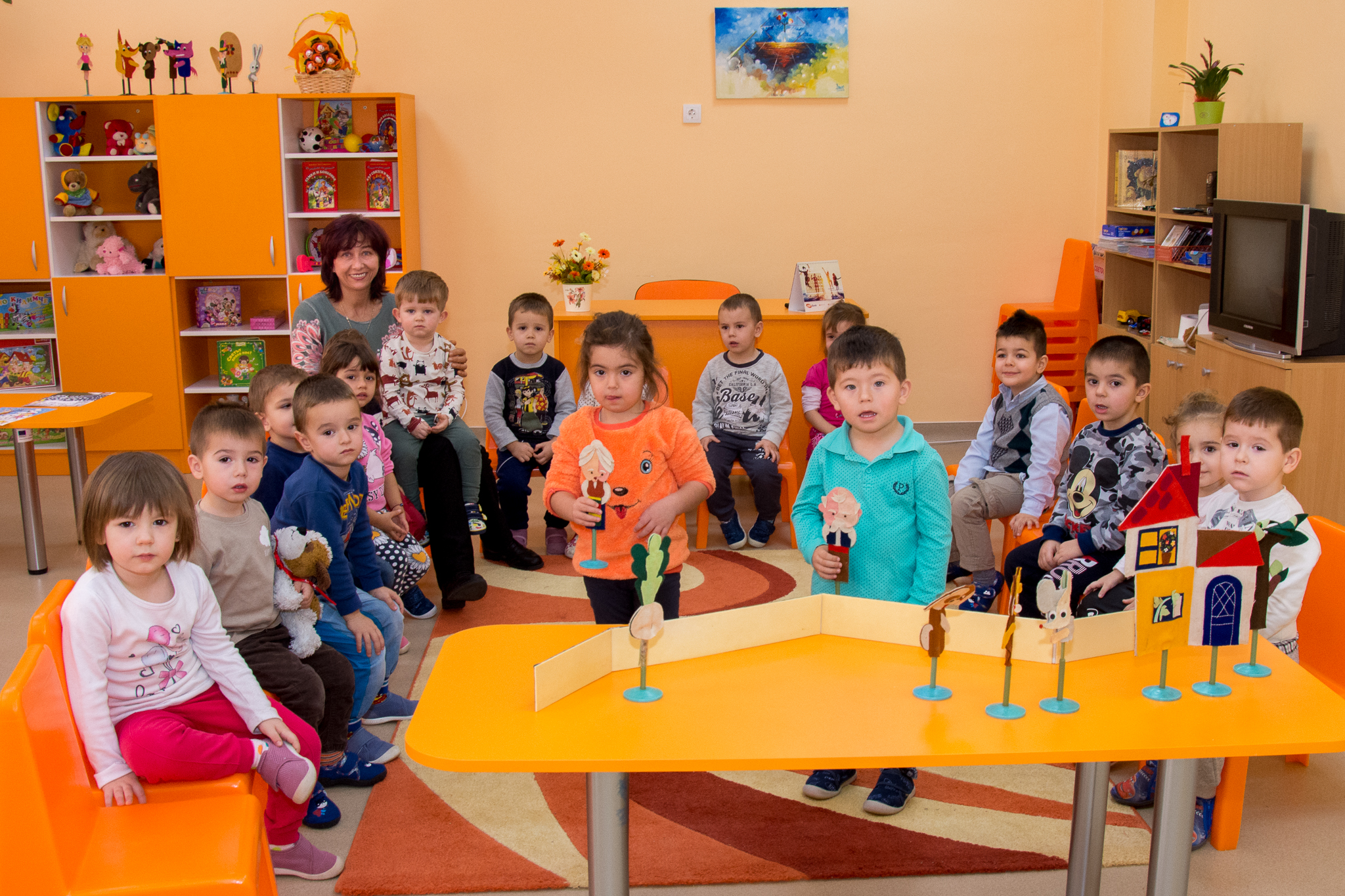 ДГ Райна Княгиня гр. Панагюрище - група Цветята на малката Ида